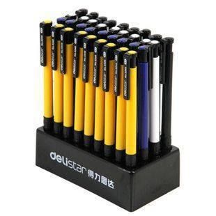 得力6546按動圓珠筆 辦公用筆的可靠選擇